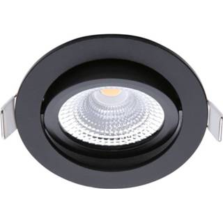 👉 Inbouwspot wit zwart aluminium Ecodim - Led Spot Ed-10029 5w Waterdicht Ip54 Dimbaar Warm 2700k Mat 8719322372185