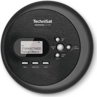 👉 Draagbare radio zwart Technisat Digitradio Cd 2go - Discman Met Dab+ 4019588039421