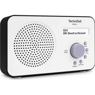 👉 Draagbare radio wit zwart Technisat Viola 2 - Portable Dab+ Wit/zwart 4019588039063
