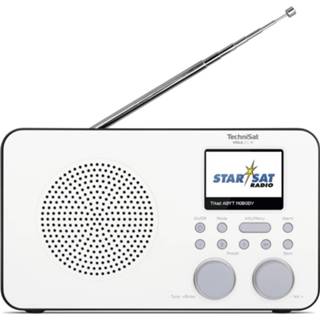 👉 Wit zwart Technisat Viola 2c Ir - Portable Dab+ En Internetradio Wit/zwart 4019588109339
