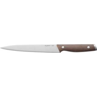 👉 Trancheermes bruin staal 20 Cm, - Roestvrij Berghoff Ron Line 5413821090146