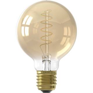 👉 Wit goud Calex - Led Lamp Globe Filament G80 E27 Fitting Dimbaar 4w Warm 2100k 8712879145134