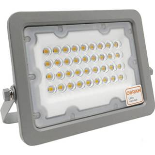 👉 Bouwlamp wit aluminium grijs Osram - Led Facto Dary 30 Watt Schijnwerper Helder/koud 6000k Waterdicht Ip65 120lm/w 7434210971967