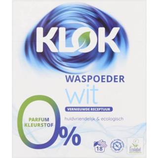 Klok wit active Waspoeder Eco 1170 gr 8710585749400