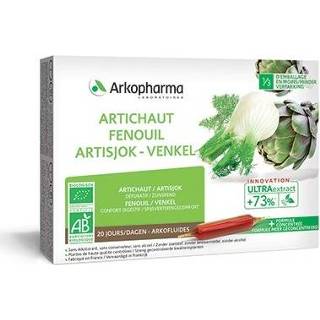 👉 Ampul active Arkofluides BIO Artisjok-Venkel 20 Ampullen