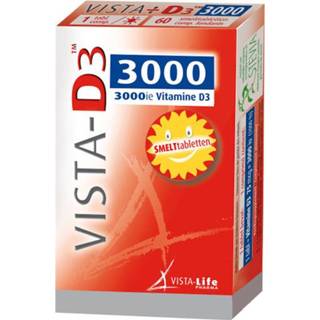👉 Smelttablet active Vista-D3 3000 60 Smelttabletten