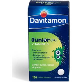 👉 Vitamine active Davitamon Junior D 150 Smelttabletten 5414969010034