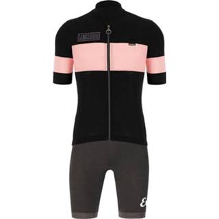 👉 Fietsshirt active mannen SANTINI Eroica Gazza Set (fietsshirt + fietsbroek) (2 artikelen), voor heren 4260627181223