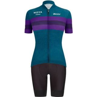 👉 Fietsshirt active vrouwen SANTINI Eroica Opera Dames set (fietsshirt + fietsbroek) (2 artikelen) 4260627181247