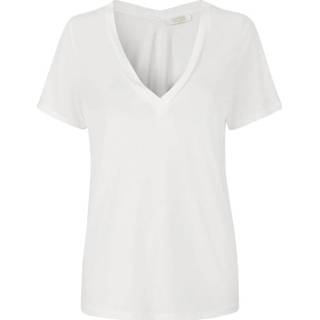 👉 Shirt XS vrouwen beige T-shirt van Dallas 5713337073924