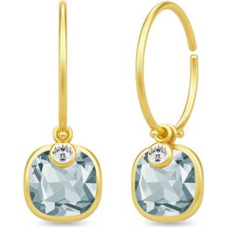 👉 Onesize vrouwen blauw Mini Hoops Earrings 5704465138302