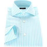 👉 Casual shirt male blauw 7008