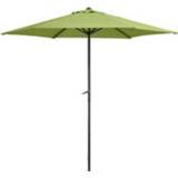 👉 Parasol groen Aluminium#Polyester Le Sud Blanca - 250 cm Leen Bakker 8714901757995