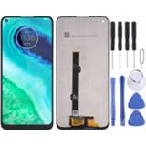 👉 Digitizer zwart active Lcd-scherm en volledige montage voor Motorola Moto G8 (zwart)