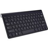 👉 Toetsenbord zwart active USB Externe Notebook Desktopcomputer Universele Mini Draadloze Toetsenbordmuis, Stijl: (Zwart)