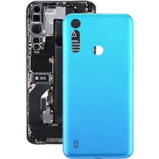 👉 Batterij active baby's Back Cover voor Motorola Moto G8 Power Lite (babyblauw)