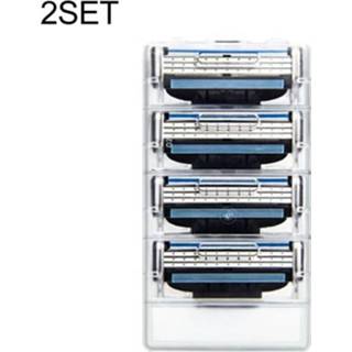 Scheermesje active mannen 2 SET 3 Lagen Scheren Scheermesjes Handmatige Mesjes Baard Scheerapparaat Trimmer