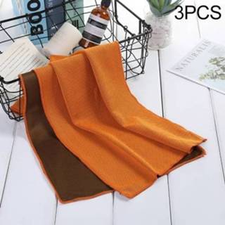 👉 Handdoek polyester active 3 STKS Absorberend Sneldrogend Ademend Koude huid Fitness Sport Draagbare (Croci)
