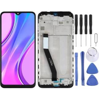 👉 Digitizer active Lcd-scherm en volledige montage met frame voor Xiaomi Redmi 9 M2004J19G M2004J19C