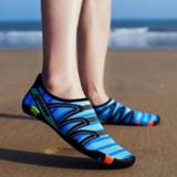 👉 Slippers hemelsblauw active mannen vrouwen Zwemmen Watersporten Strand Surfen Licht atletisch schoeisel Unisex sneakers voor heren en dames, schoenmaat: 36 (hemelsblauw)