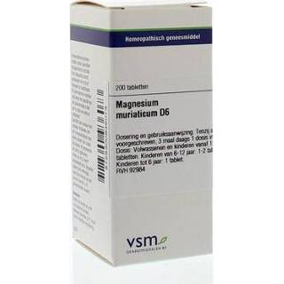 👉 Magnesium VSM muriaticum D6 200tb 8728300936073