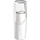 👉 Tandpasta wit active Tandenborstelbeker Wasbeker Reismondwaterbeker Draagbare opbergdoos (elegant wit)