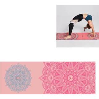 👉 Antislip yogamat active Draagbaar bedrukt voor milieubescherming, afmetingen: 185 x 63 cm (Saint Serene)