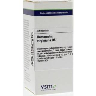 👉 Hamameli VSM Hamamelis virginiana D6 200tb 8728300928290