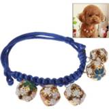 👉 Ornament active Mooie kleurrijke hondenbel Pet Collar Bell (willekeurige kleurlevering)