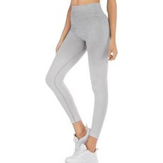 👉 Yoga broek grijs XL active Fitness Sport Sneldrogend Ademend Mesh Hip (Kleur: Maat: XL)