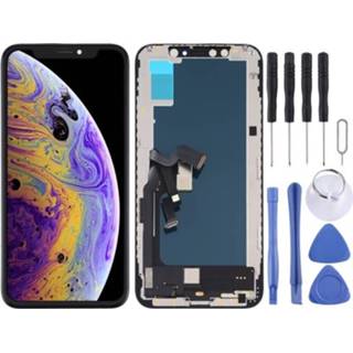 👉 Digitizer zwart XS active Incell TFT-materiaal LCD-scherm en volledige montage voor iPhone (zwart)