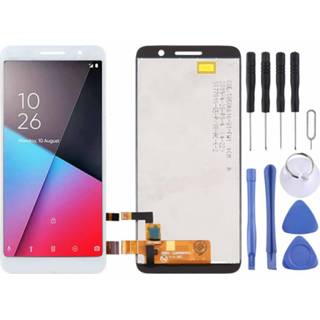 Digitizer wit active Lcd-scherm en volledige montage voor Vodafone Smart E9 Lite (wit)