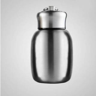 👉 Thermosfles staal active Mini Leuke Koffie Thermosflessen Thermos Roestvrijstalen Cup Reizen Drinken Waterfles Mokken 280ML (roestvrij staal)