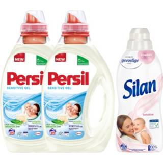 👉 Wasverzachter gel active Persil Sensitive Vloeibaar Wasmiddel&Silan Pakket 7434942430480