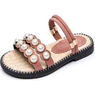 👉 Babyschoenen roze parel 29 active kinderen baby's meisjes baby schoenen twee draagt een woord pantoffels, maat: (roze)