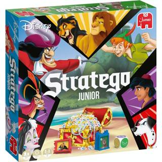 👉 Gezelschaps spel kunststof meerkleurig One Size Jumbo gezelschapsspel Disney Stratego Junior 8710126198032
