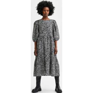 👉 Blousejurk viscose vrouwen zwart 'Viole' 5715102967674