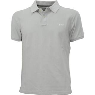 👉 Poloshirt m male grijs Polo shirt Wopolo506