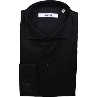👉 Overhemd male zwart Slim fit