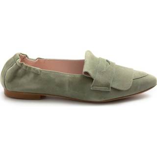 👉 Shoe vrouwen groen Flat shoes