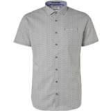 👉 Shirts korte mouw XL male wit Short sleeve shirt