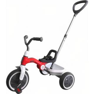 👉 Driewieler rood wit kunststof kinderen Qplay Trike Tenco Kind Junior Rood/wit 8715347009785