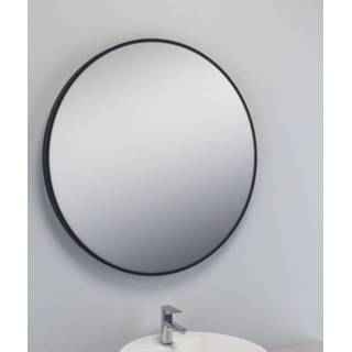 👉 Spiegel zwart Nemo Spring Circolare 120x120cm rond kader M.PCH.H.1200.ZW