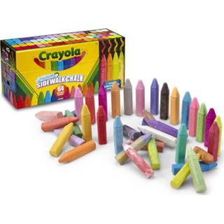 👉 Stoepkrijt Crayola Stoepkrijt, 64st.