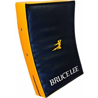 👉 Trapkussen zwart geel foam Bruce Lee Stoot- En Signature 62 Cm Zwart/geel 8717842024751