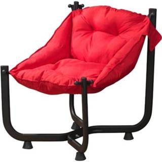 👉 Loungestoel rood Solea - /Relax Fauteuil /Tuinstoel Waterdicht 7421955373361
