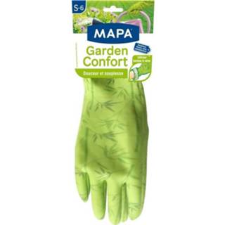 👉 Tuinhandschoenen latex groen Mapa Garden Comfort - Maat S / T6 3245423030860