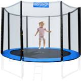 👉 Veiligheidsnet active Monzana voor trampolineØ305cm - 8 bevestegingspalen 6011601688690