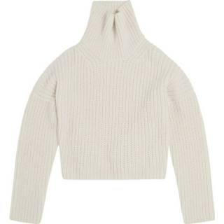 👉 Sweater m vrouwen wit Blanca Turtleneck