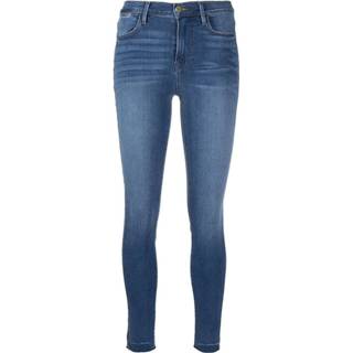 👉 Spijkerbroek w24 w25 w28 w29 w26 w27 vrouwen blauw Jeans Le High Skinny Raw Edge Ambrose